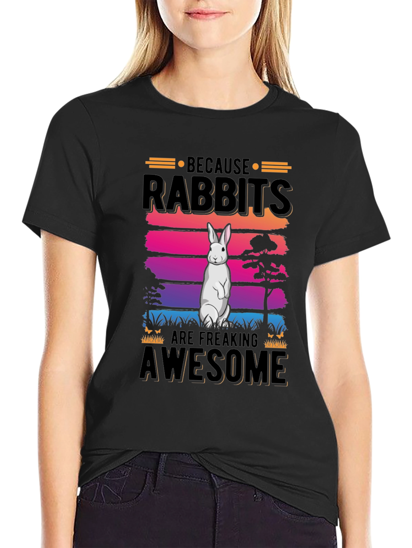 Rabbits Are Freaking Awesome T-Shirt