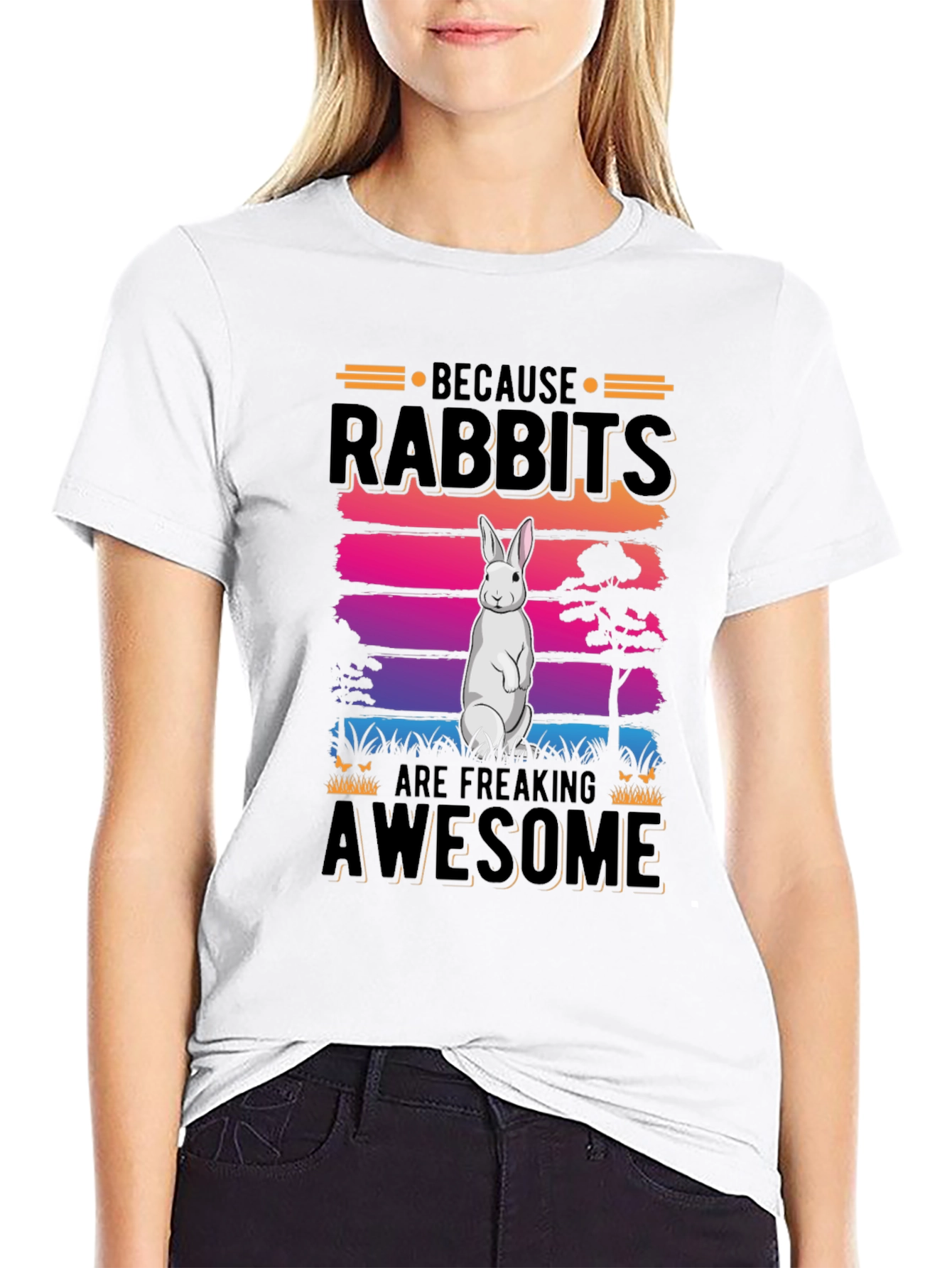 Rabbits Are Freaking Awesome T-Shirt