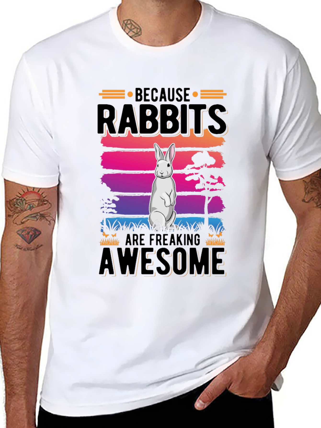 Rabbits Are Freaking Awesome T-Shirt