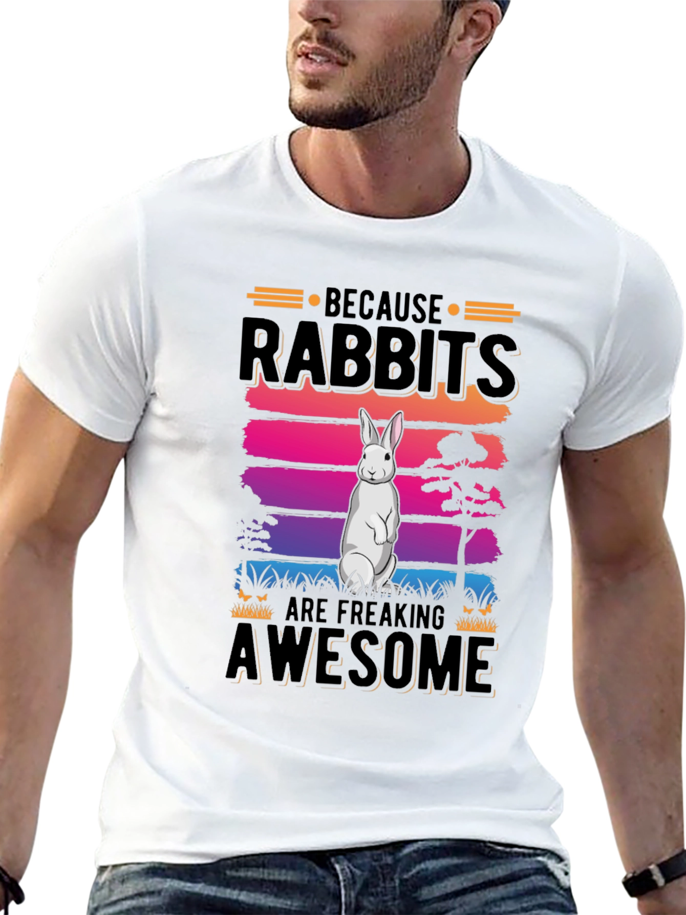 Rabbits Are Freaking Awesome T-Shirt