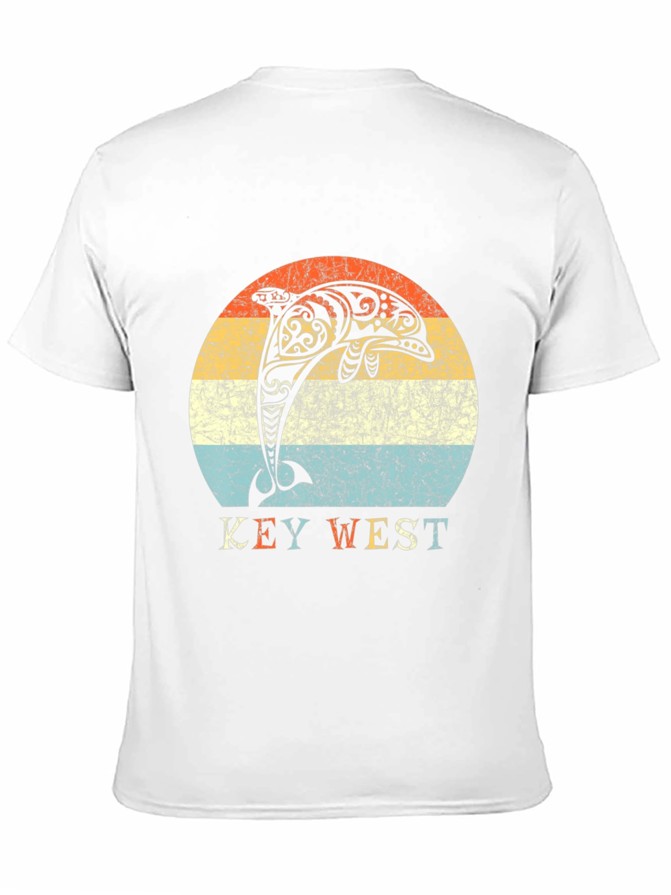 Key West Dolphin Graphic T-Shirt