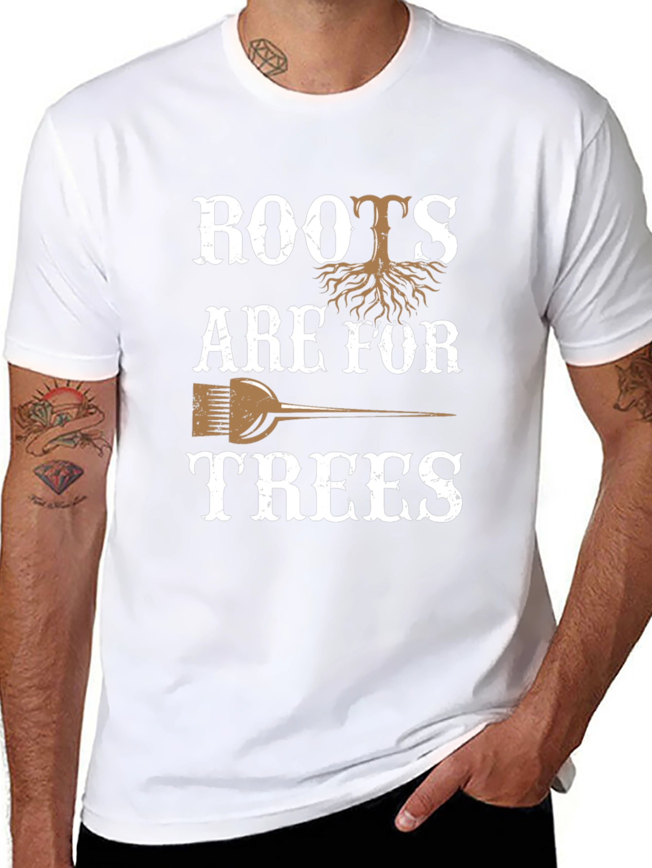 Roots Are For Trees Graphic T-Shirt