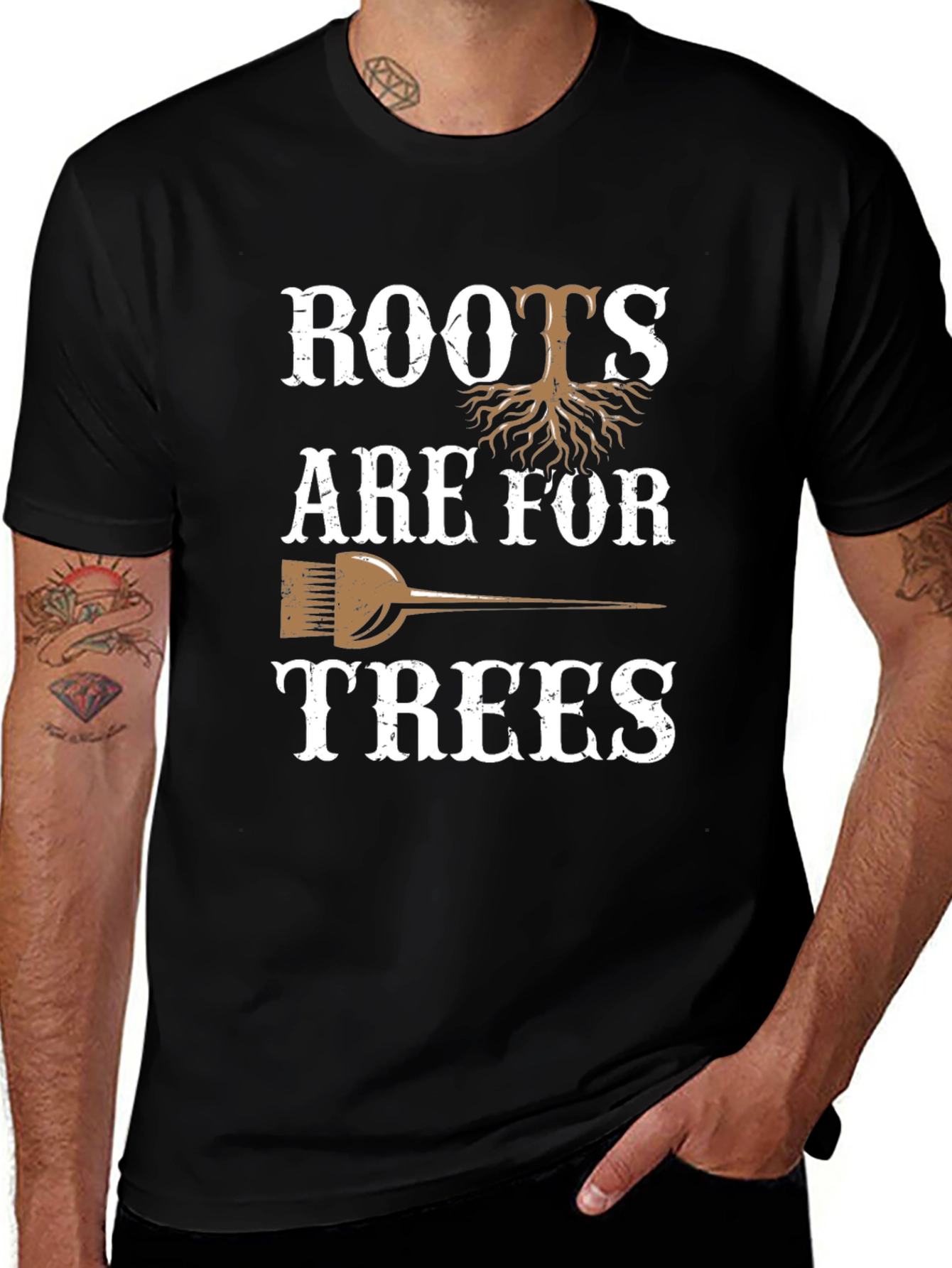 Roots Are For Trees Graphic T-Shirt