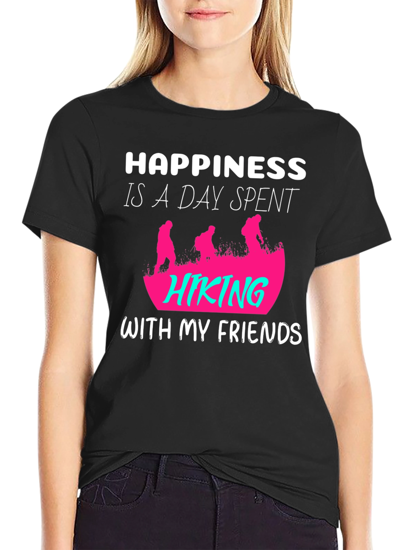 Happiness Hiking Friends T-Shirt