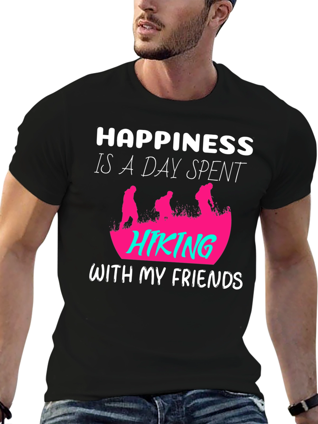 Happiness Hiking Friends T-Shirt