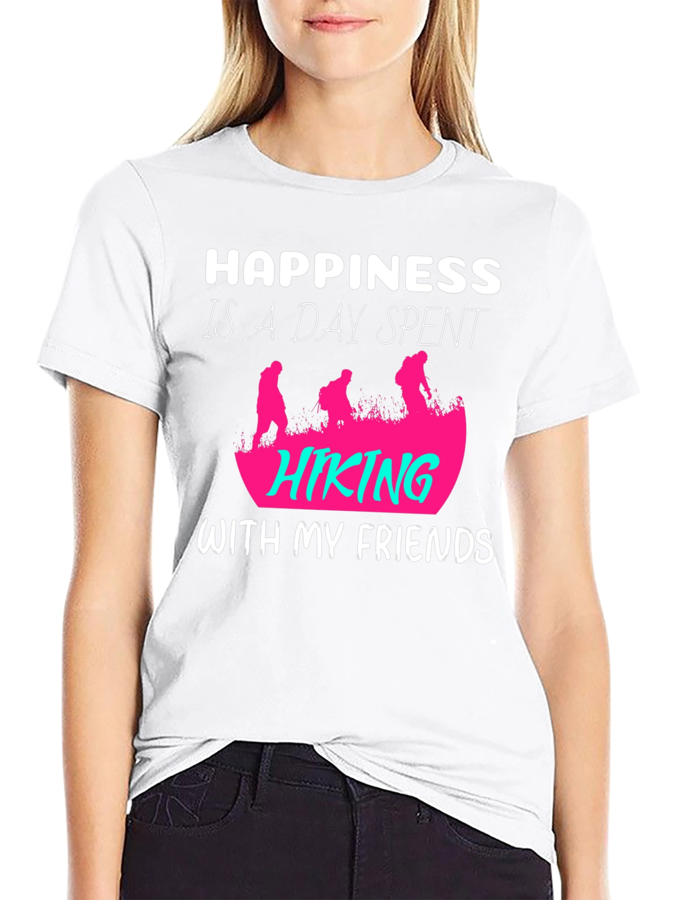 Happiness Hiking Friends T-Shirt