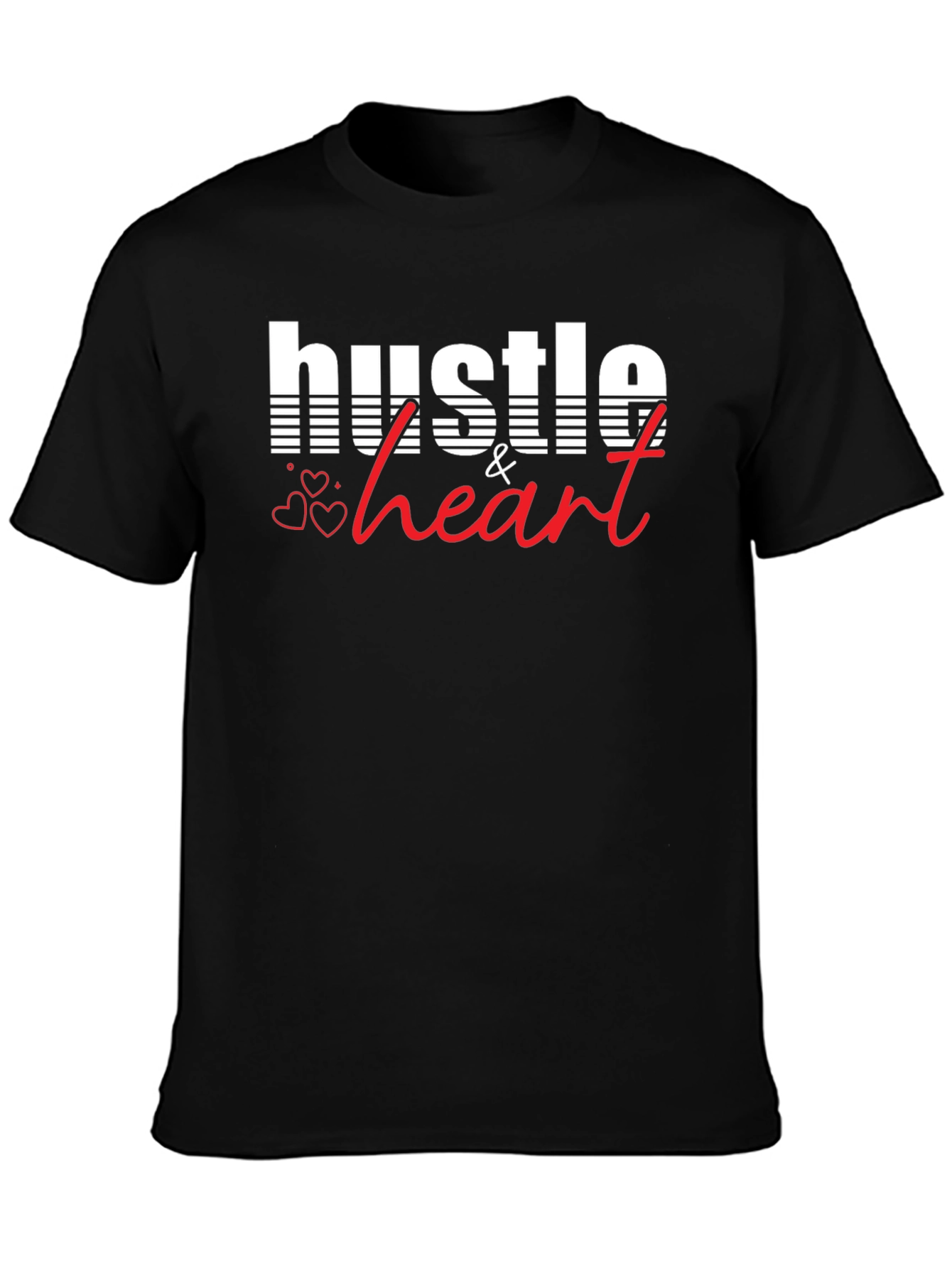 Hustle & Heart Graphic Tee - Stylish Comfort