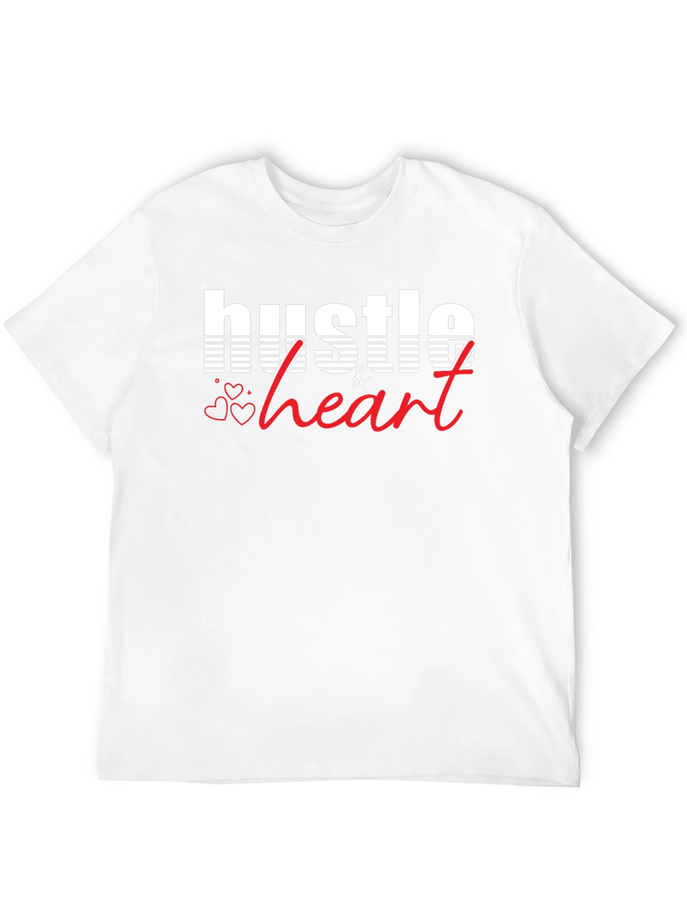 Hustle & Heart Graphic Tee - Stylish Comfort