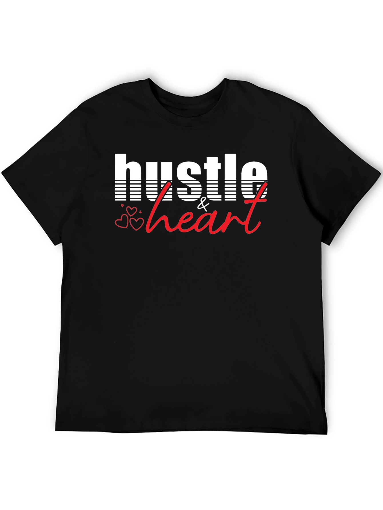 Hustle & Heart Graphic Tee - Stylish Comfort