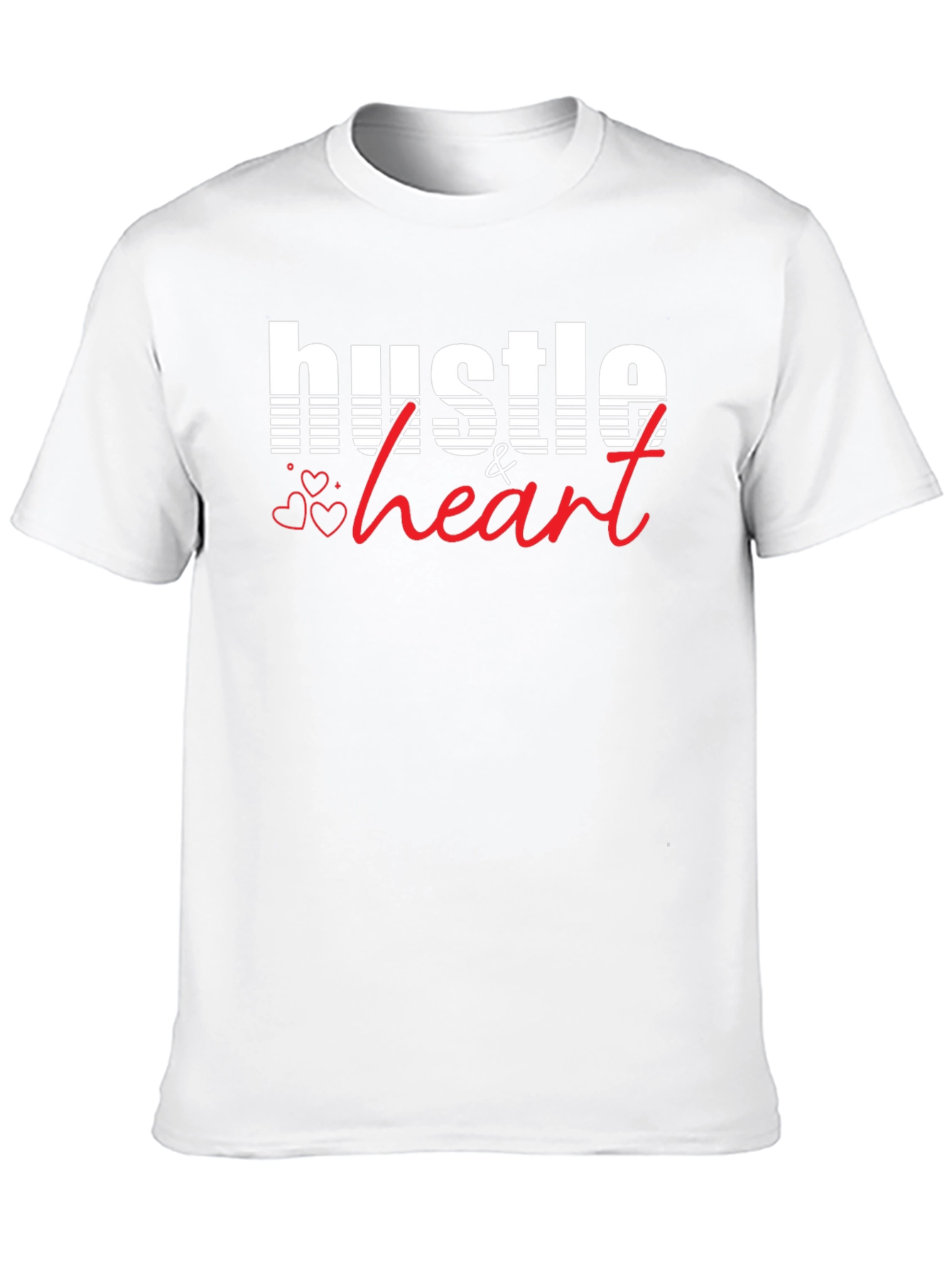Hustle & Heart Graphic Tee - Stylish Comfort