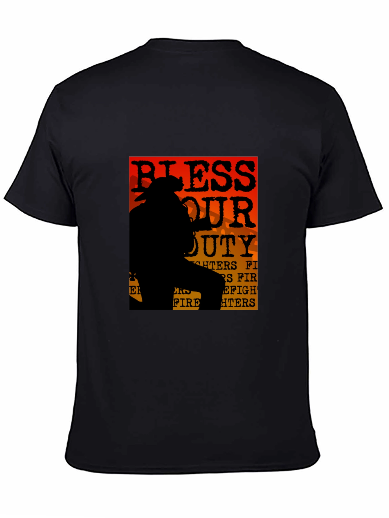 Bless Our Duty Firefighter T-Shirt