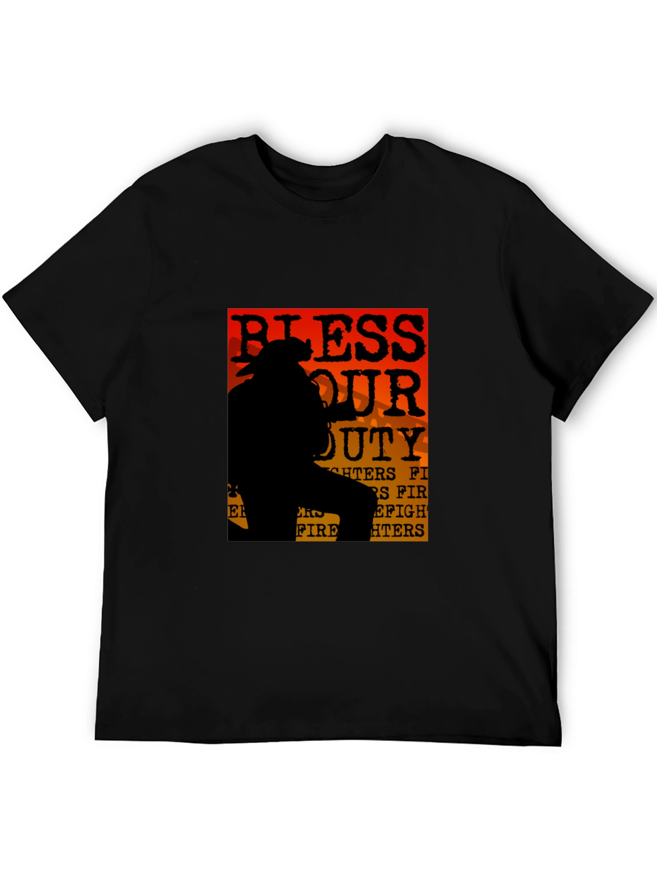 Bless Our Duty Firefighter T-Shirt