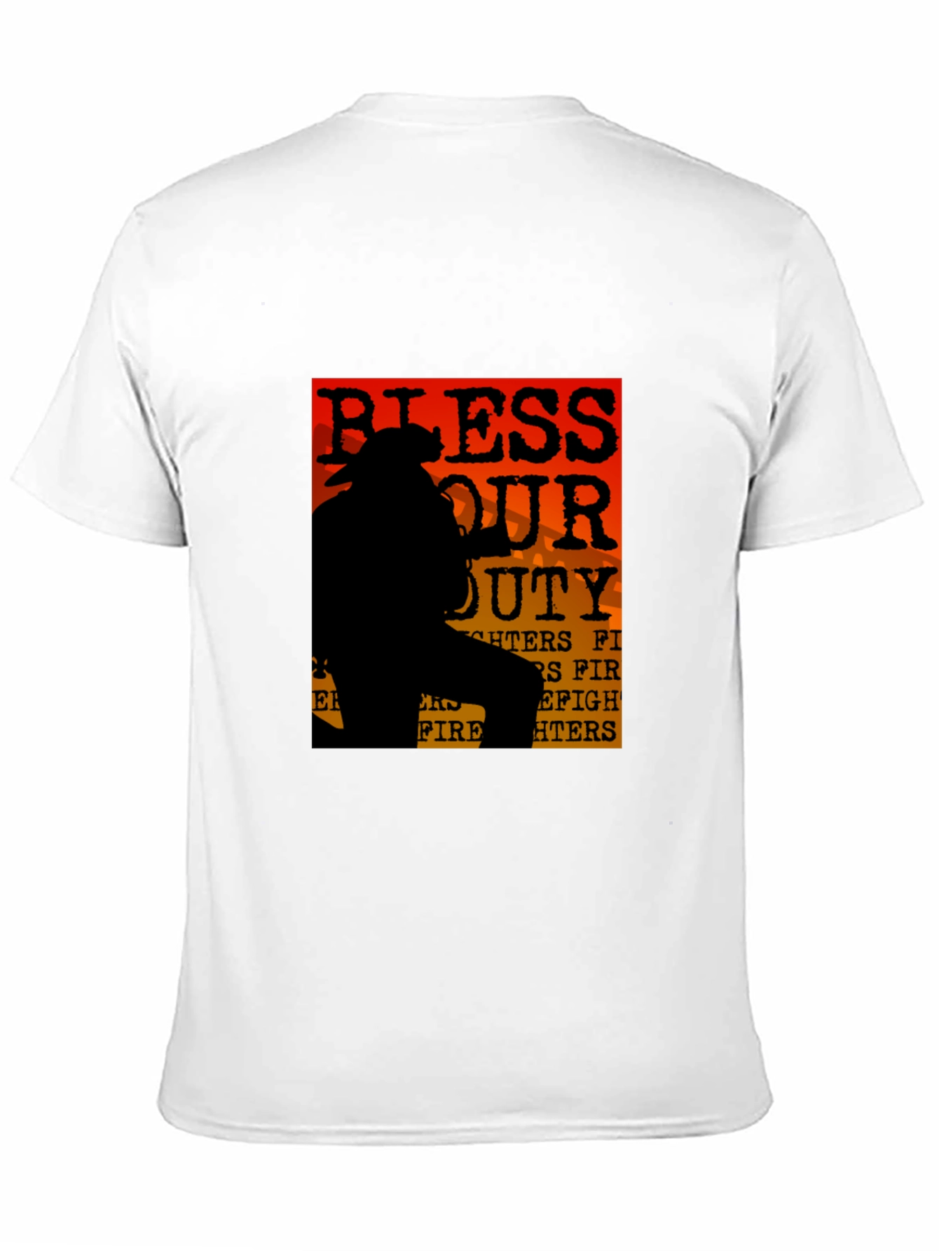 Bless Our Duty Firefighter T-Shirt