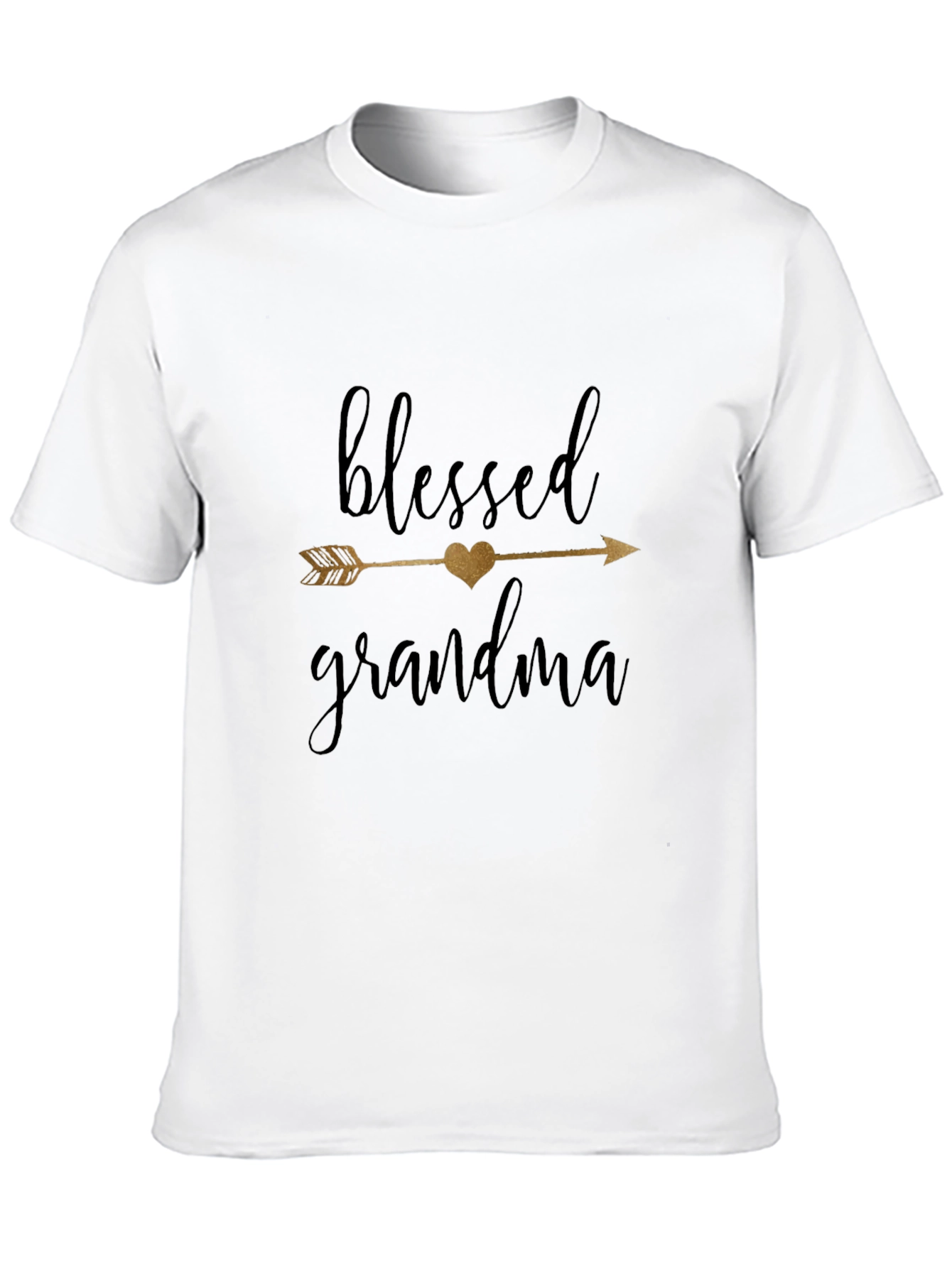 Blessed Grandma T-Shirt - Arrow Heart Design