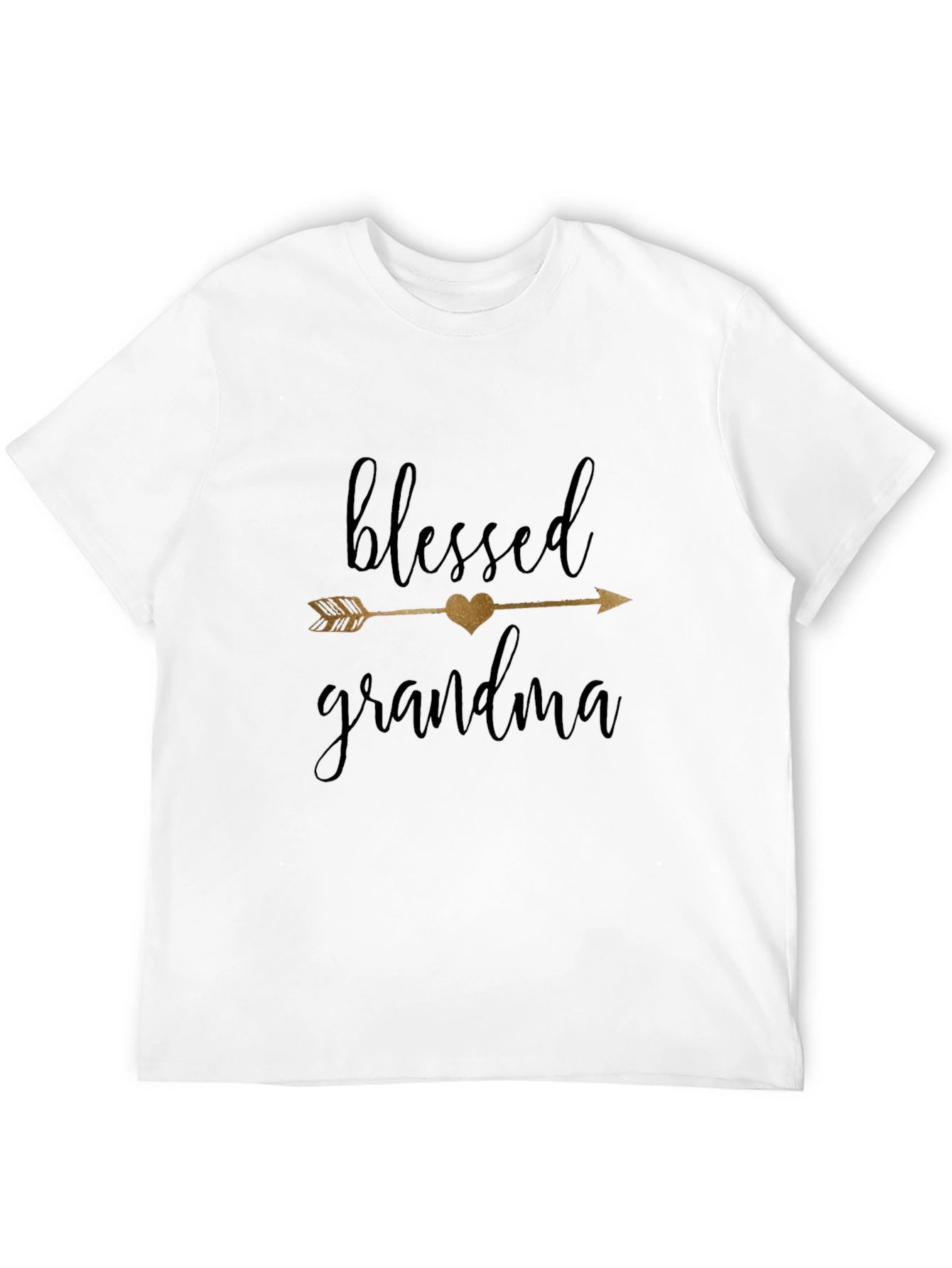 Blessed Grandma T-Shirt - Arrow Heart Design