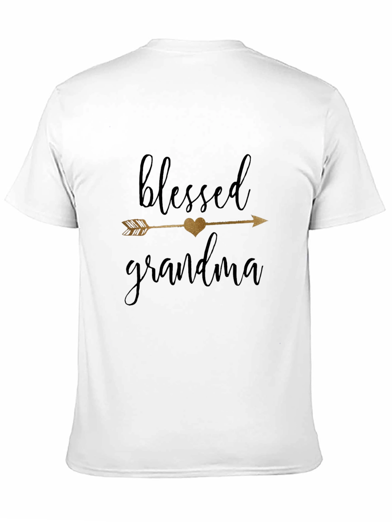 Blessed Grandma T-Shirt - Arrow Heart Design