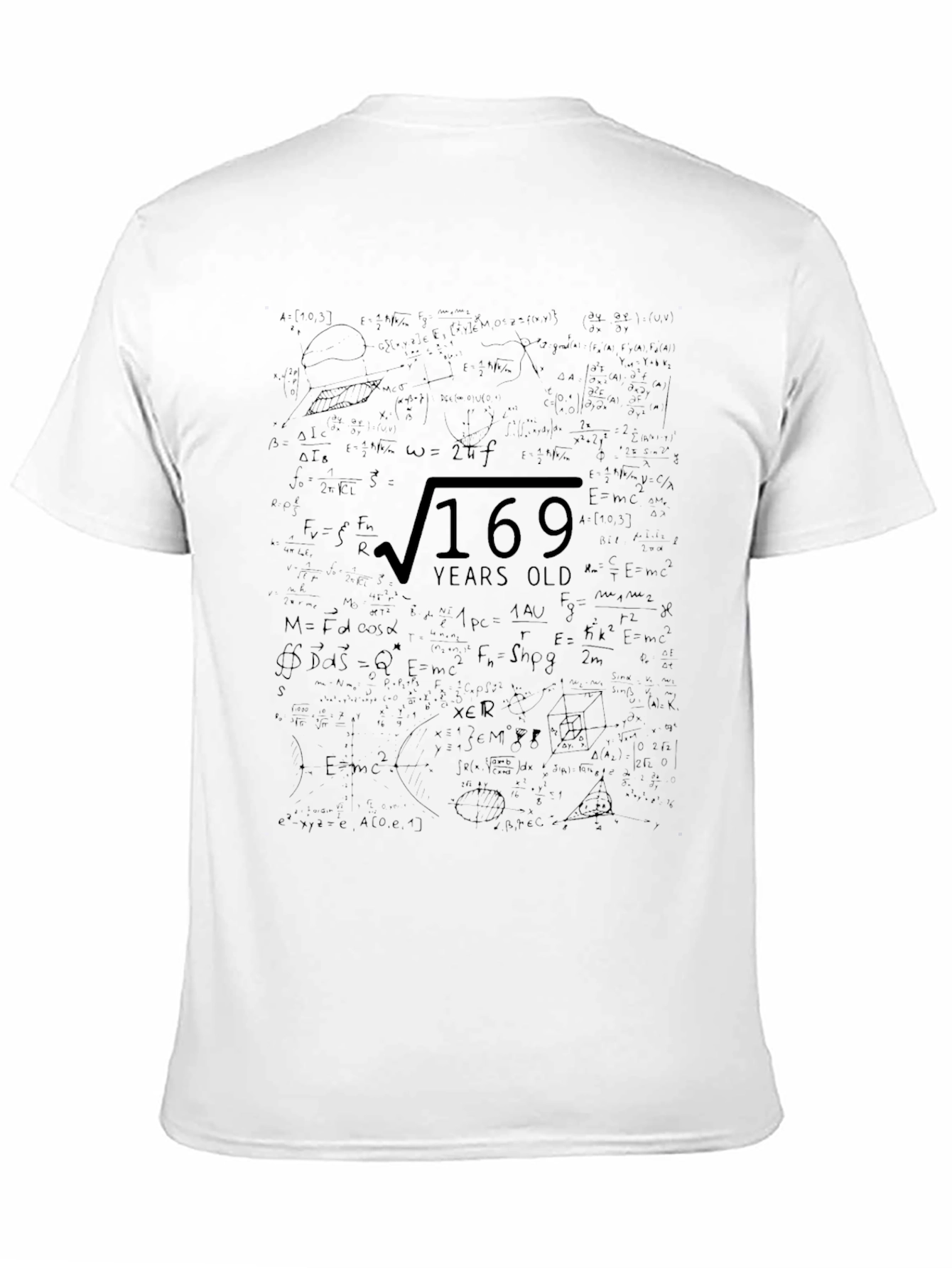 Funny Math 13th Birthday T-Shirt for Teenagers
