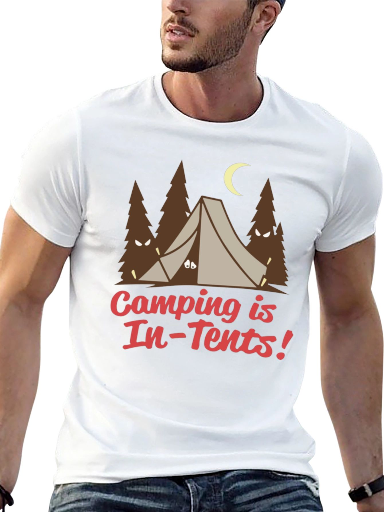 Camping is In-Tents! Graphic Tee