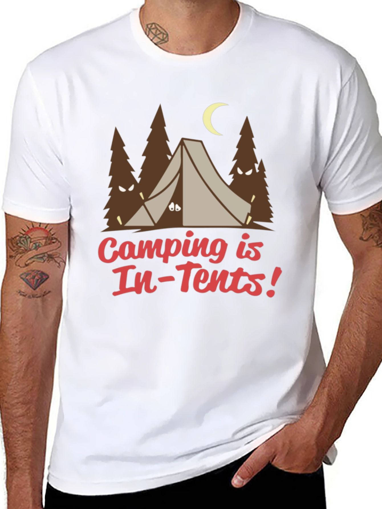 Camping is In-Tents! Graphic Tee