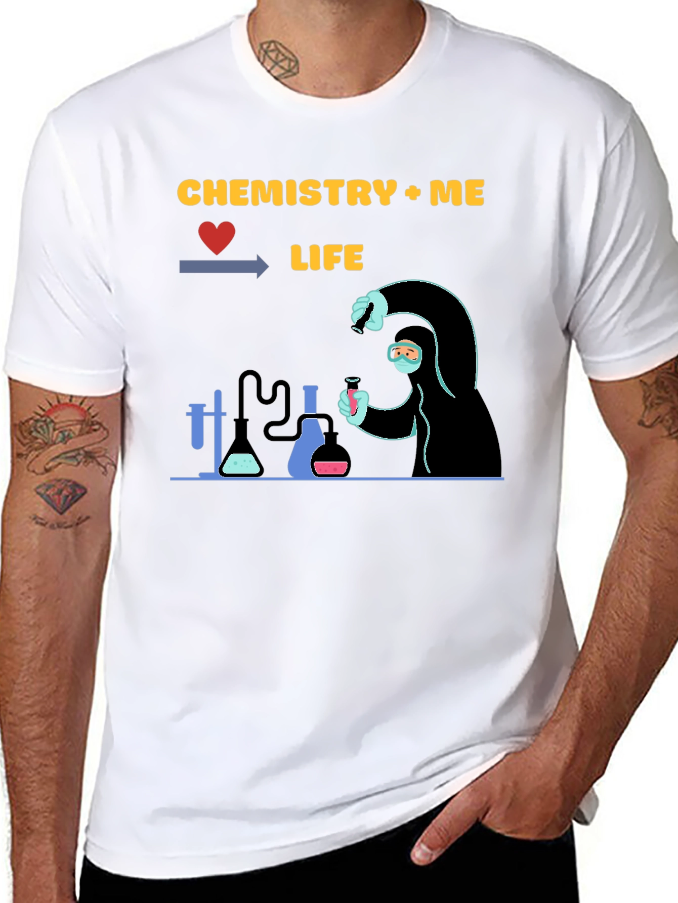 Chemistry + Me = Life T-Shirt