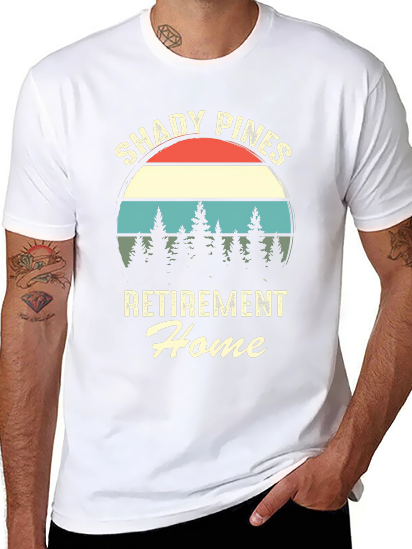 Shady Pines Retirement Home Graphic Tee