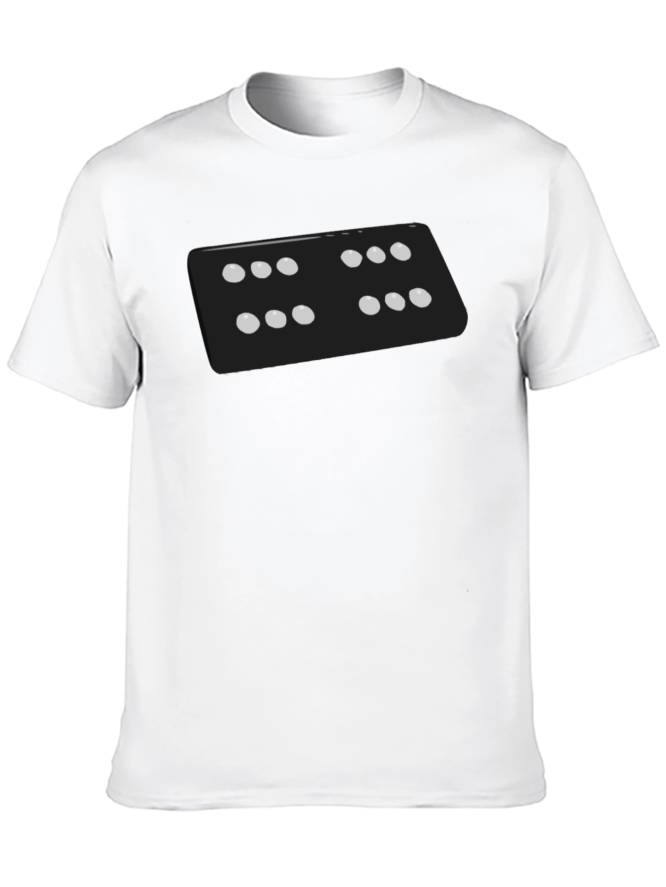 Dice Graphic T-Shirt - Black