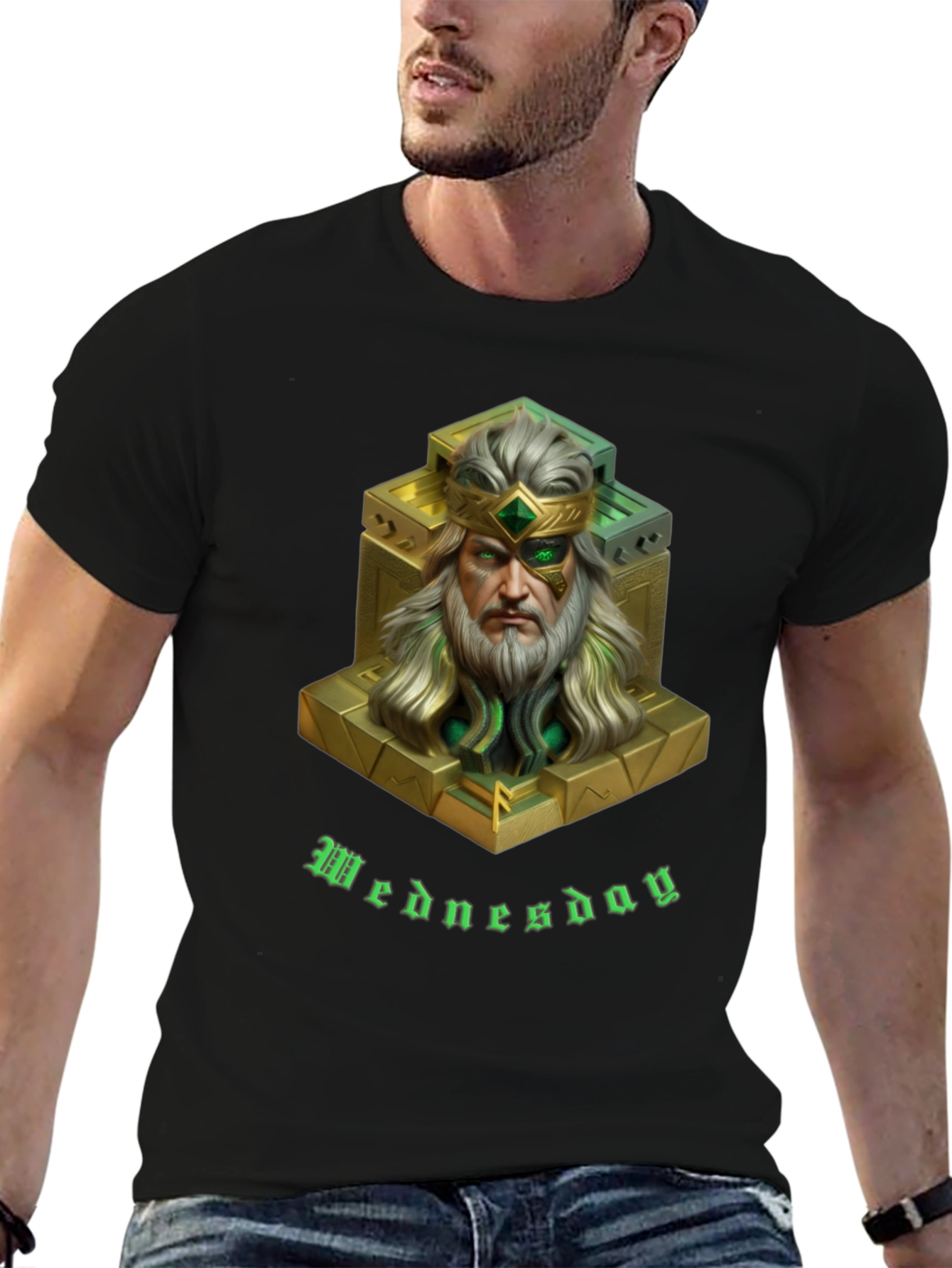 Wednesday Wizard Tee - Unique Graphic T-Shirt