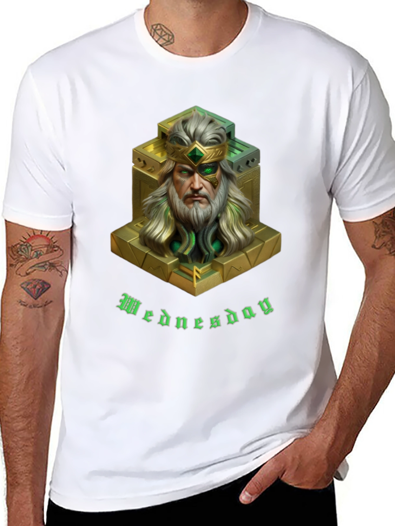 Wednesday Wizard Tee - Unique Graphic T-Shirt