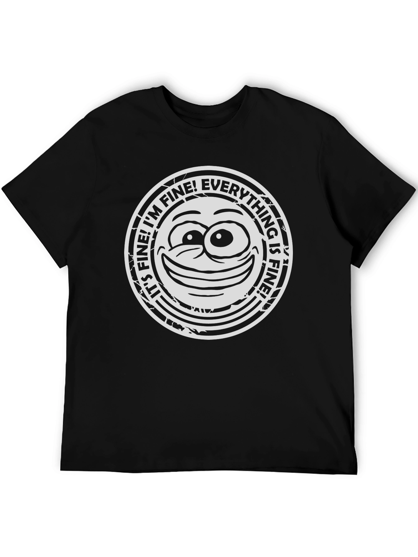 Its Fine Everything Is Fine Graphic T-Shirt
