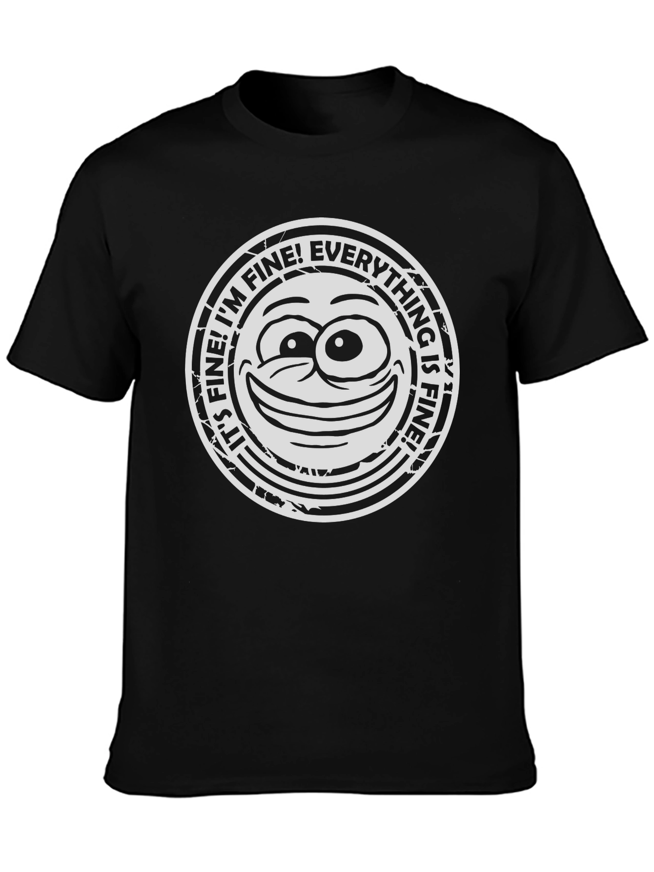 Its Fine Everything Is Fine Graphic T-Shirt