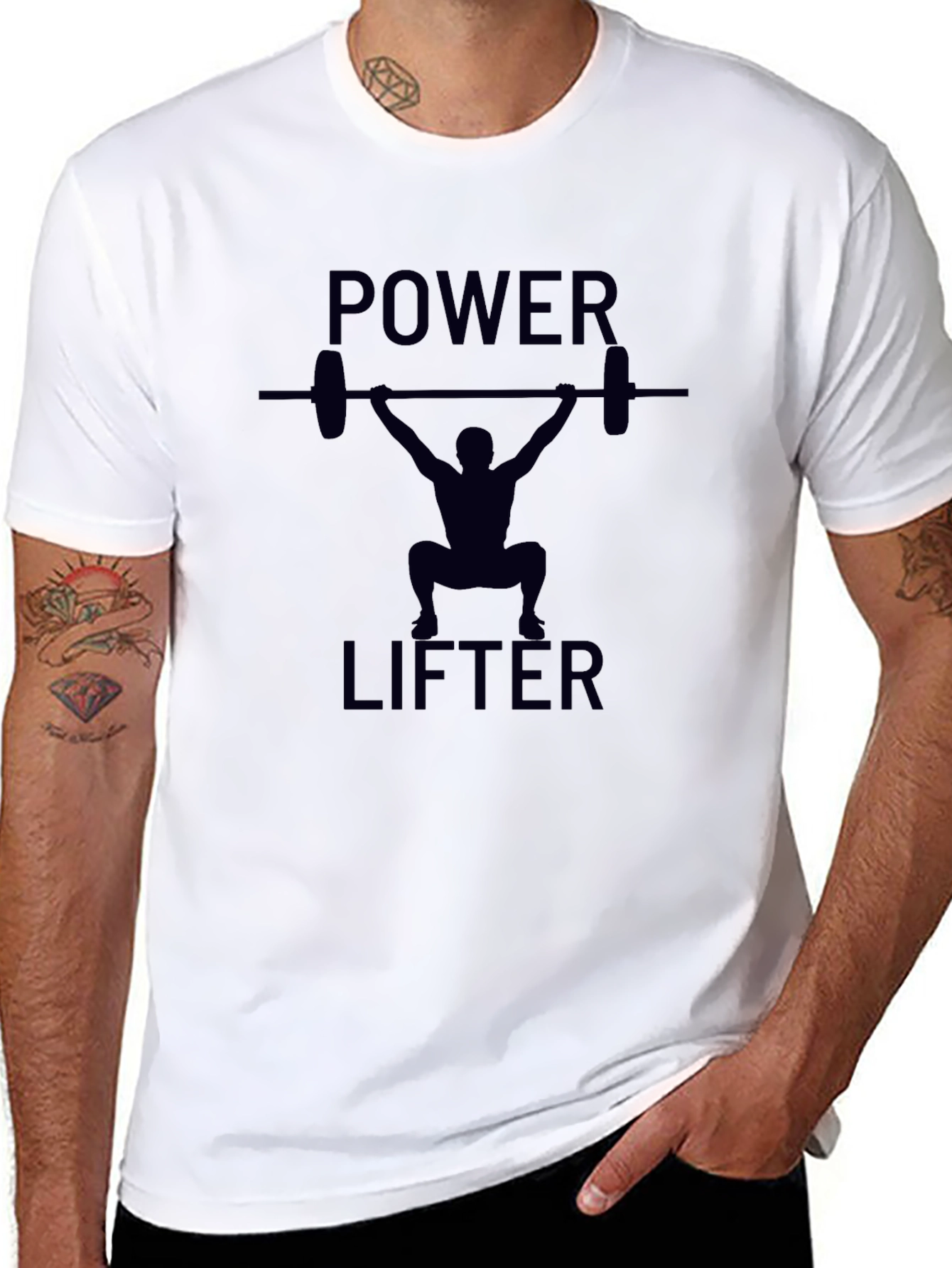 Power Lifter Graphic T-Shirt