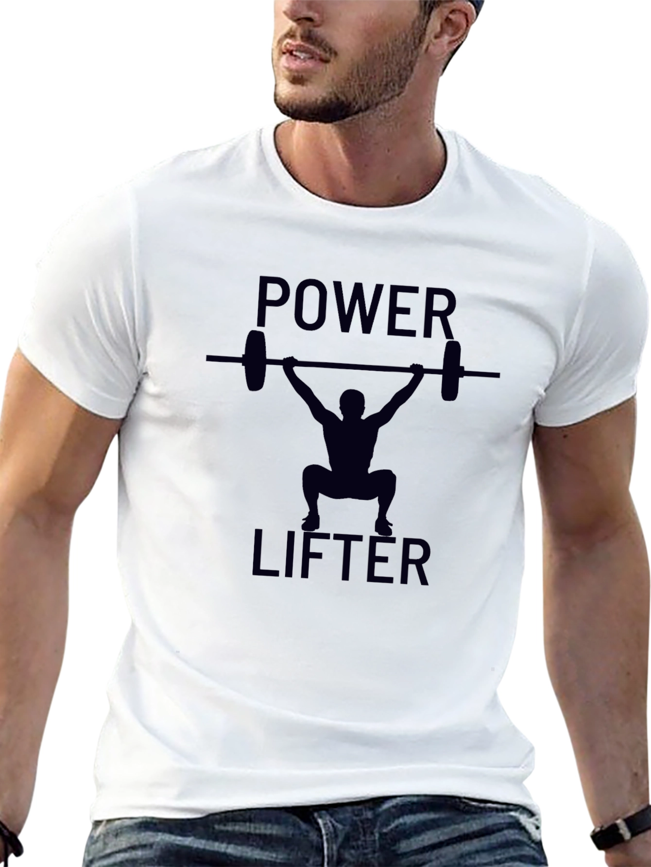 Power Lifter Graphic T-Shirt