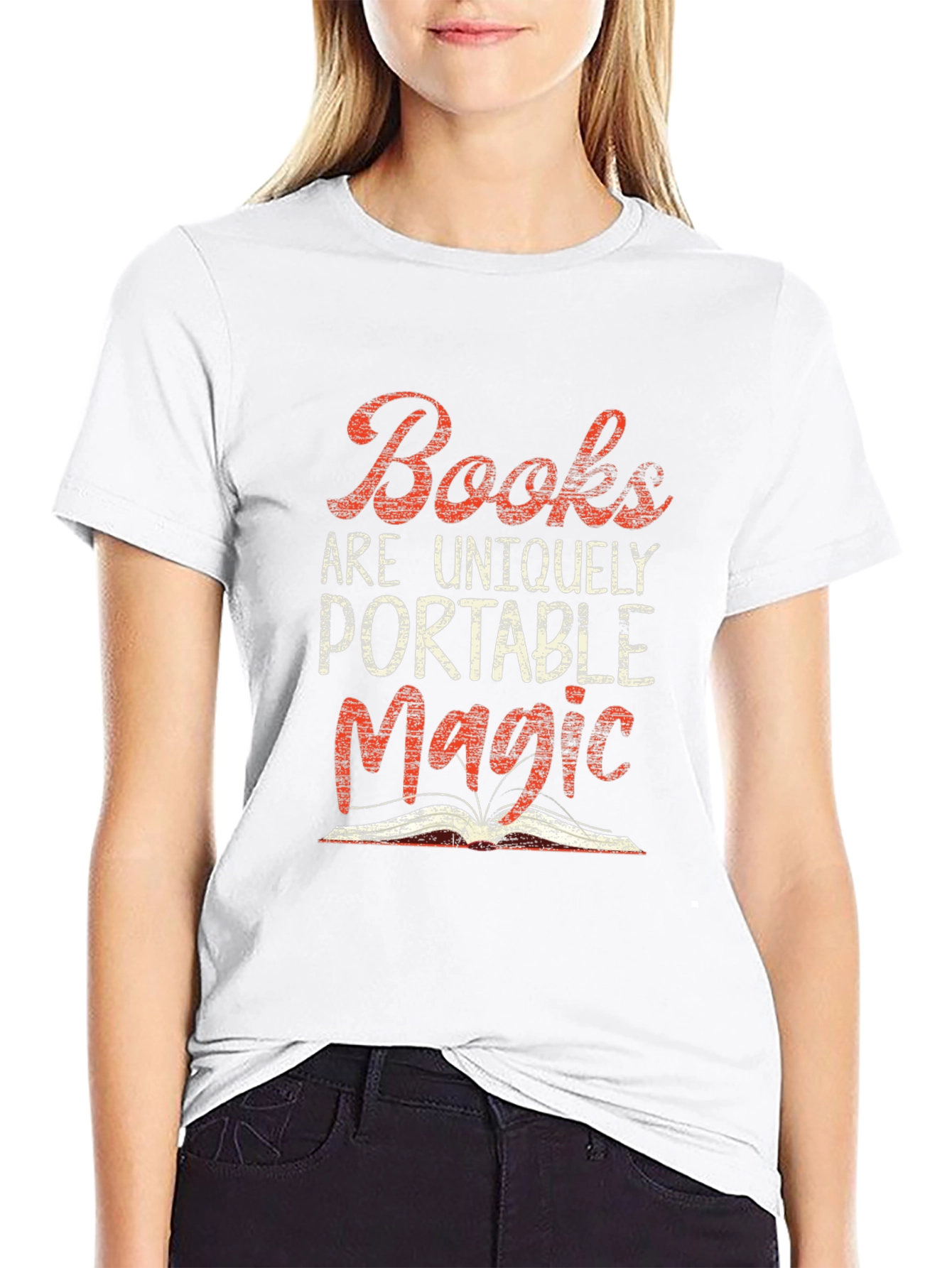 Books Are Magic Graphic Tee
