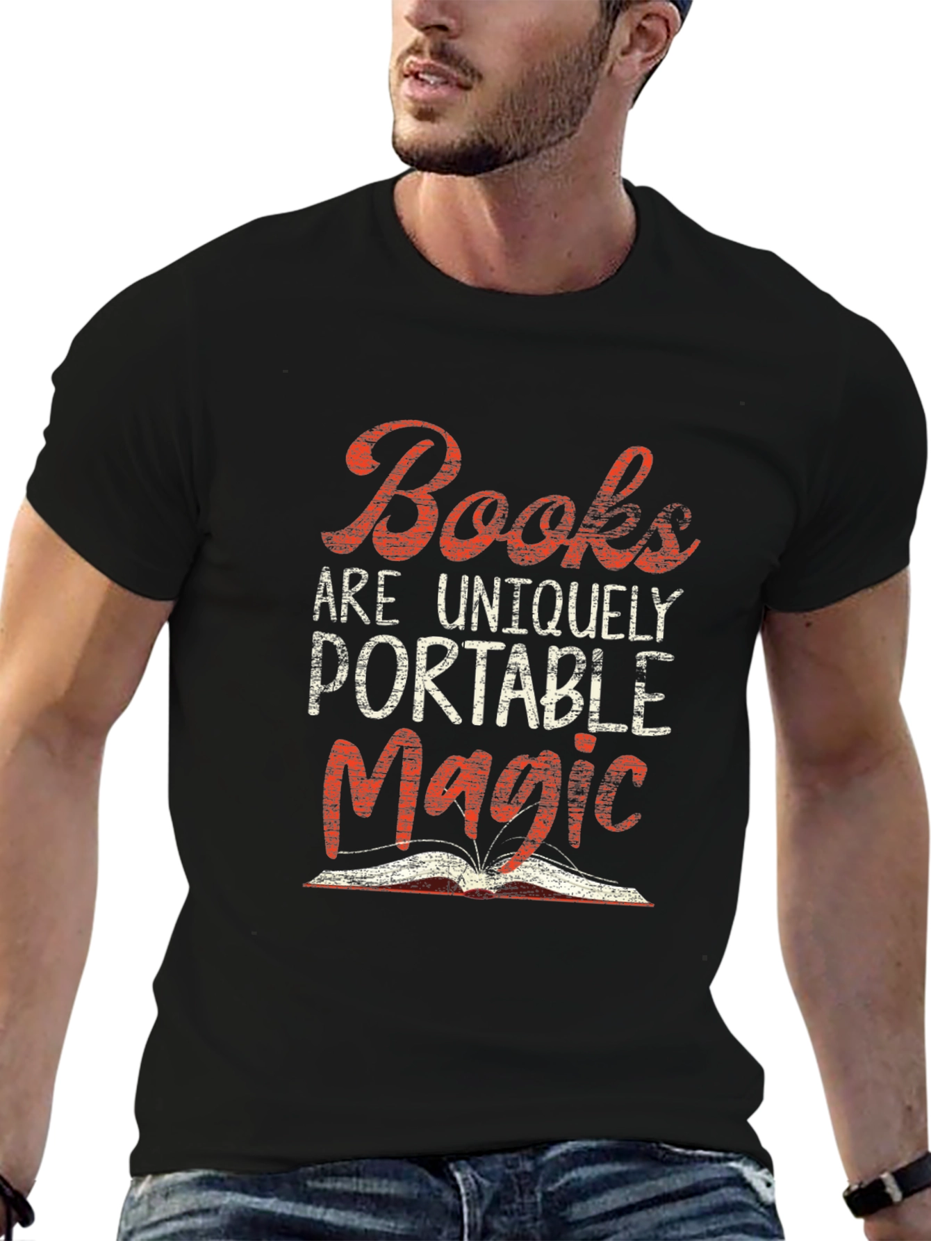 Books Are Magic Graphic Tee