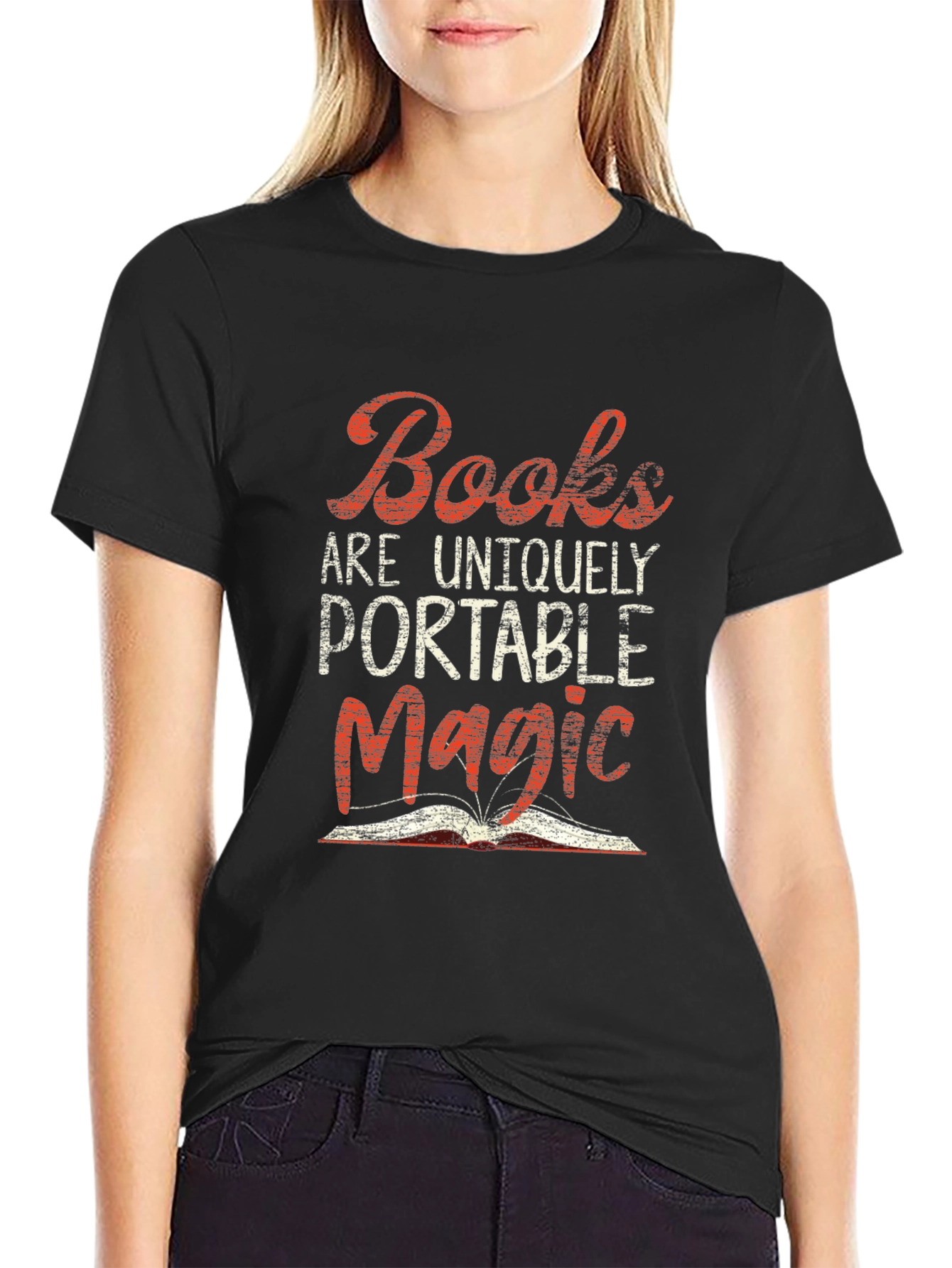 Books Are Magic Graphic Tee