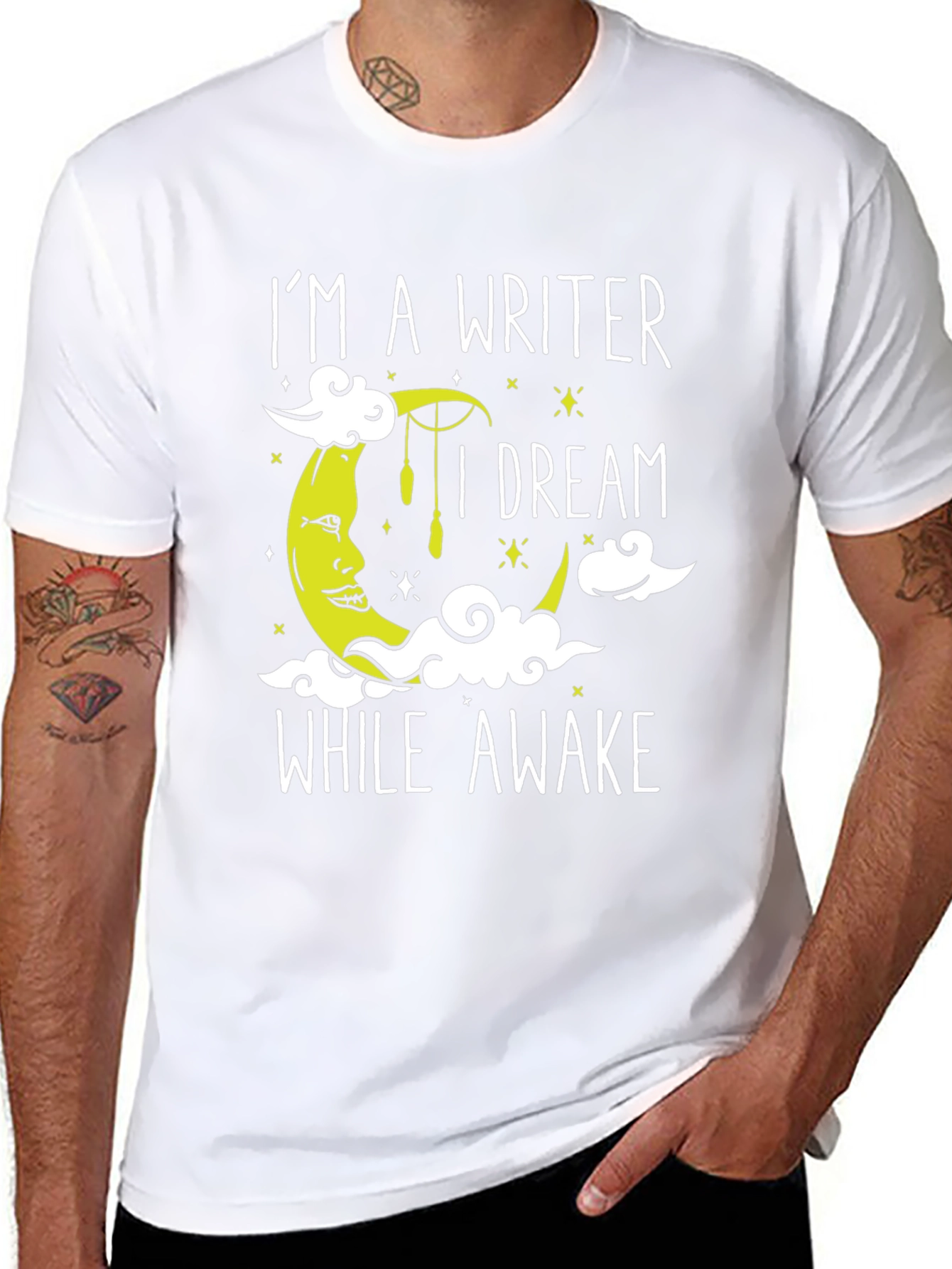 Writer Dreamer T-Shirt - Creative Novelty Tee