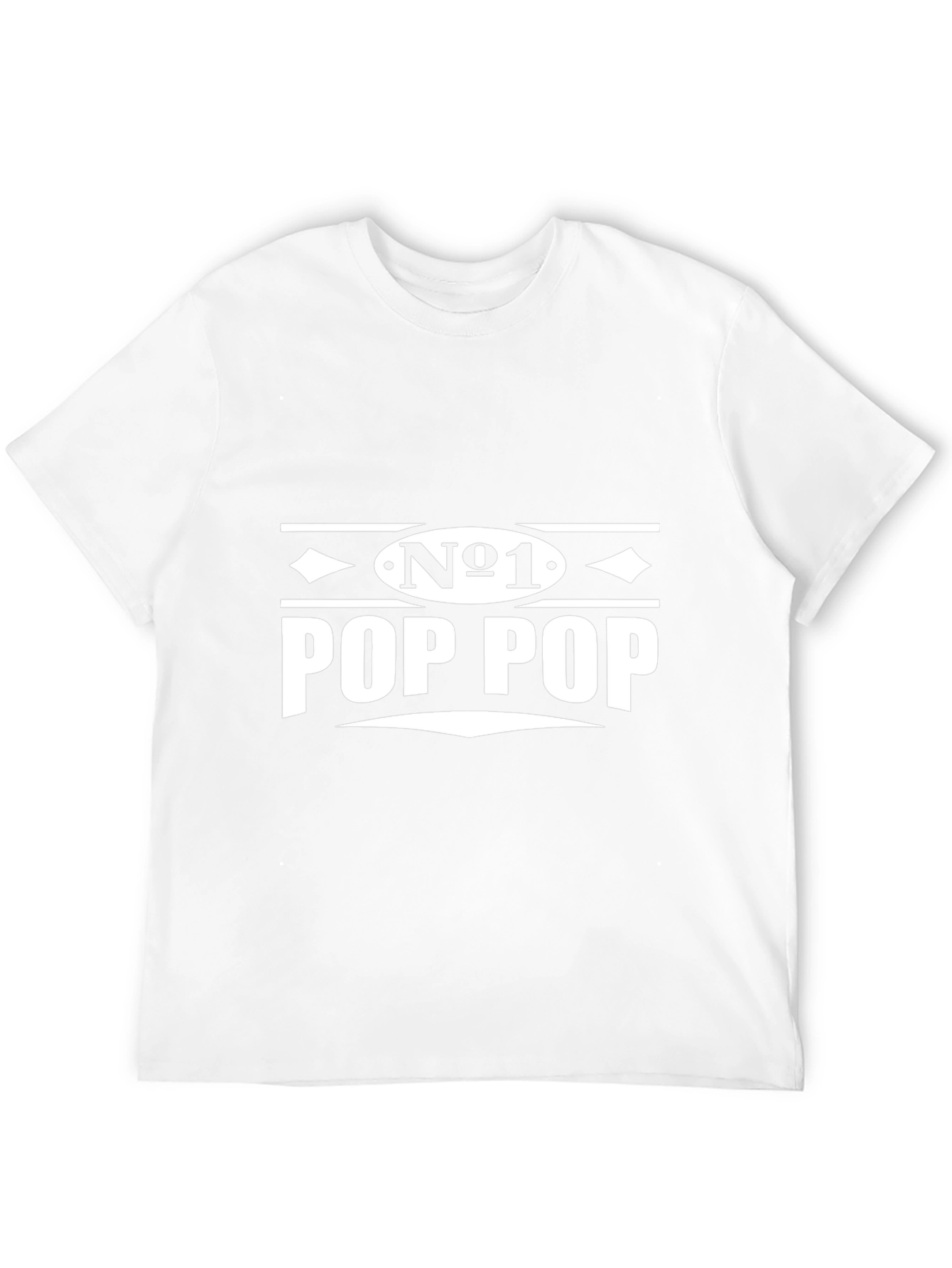 Number One Pop Pop T-Shirt - Grandfather Gift
