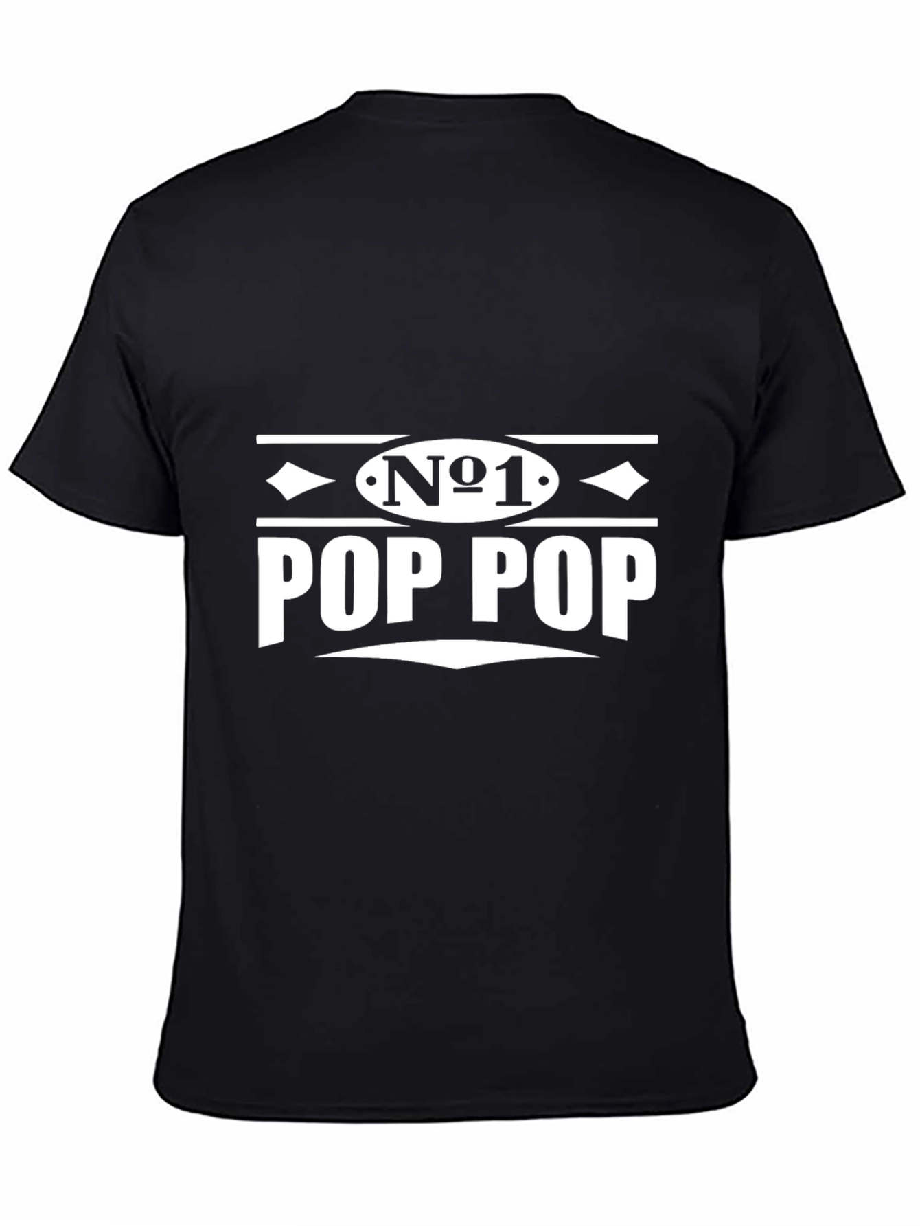 Number One Pop Pop T-Shirt - Grandfather Gift