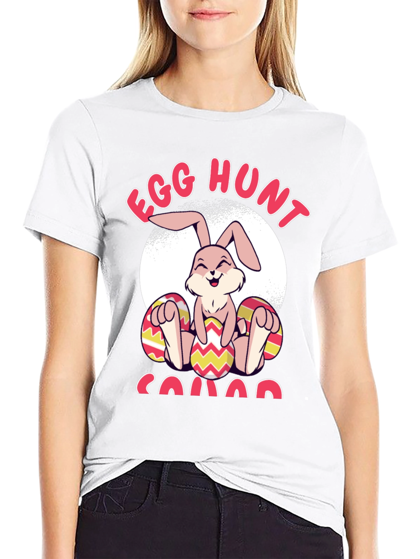 Easter Egg Hunt Bunny T-Shirt
