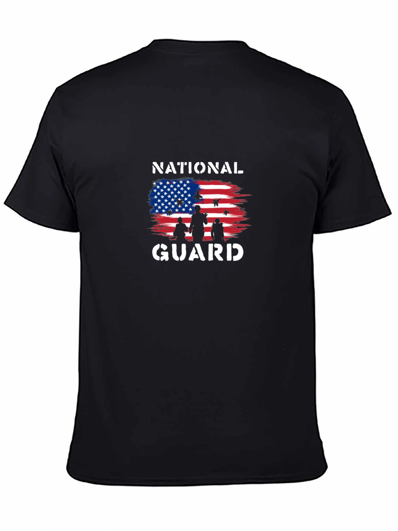 National Guard Graphic T-Shirt - Patriotic Design