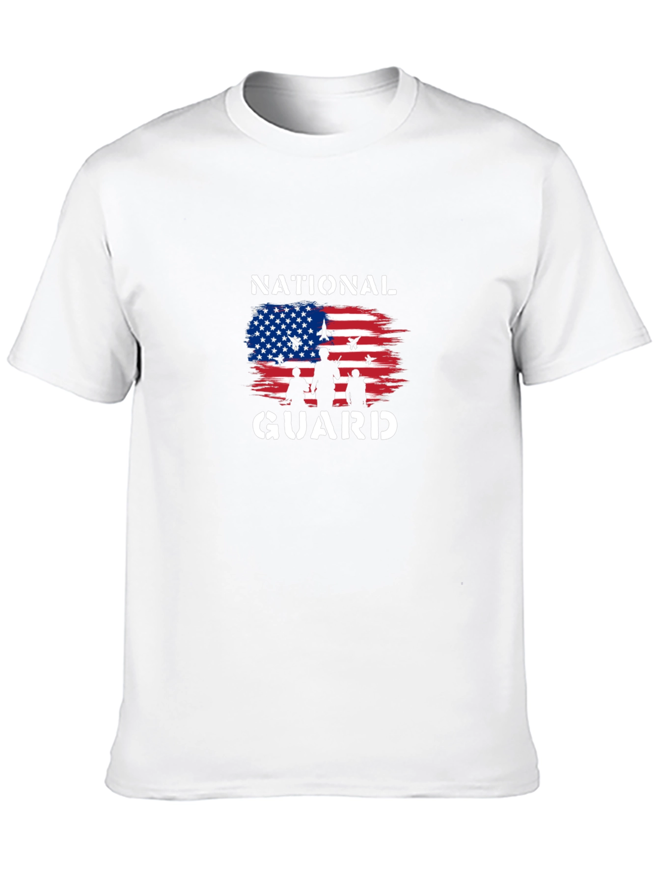 National Guard Graphic T-Shirt - Patriotic Design