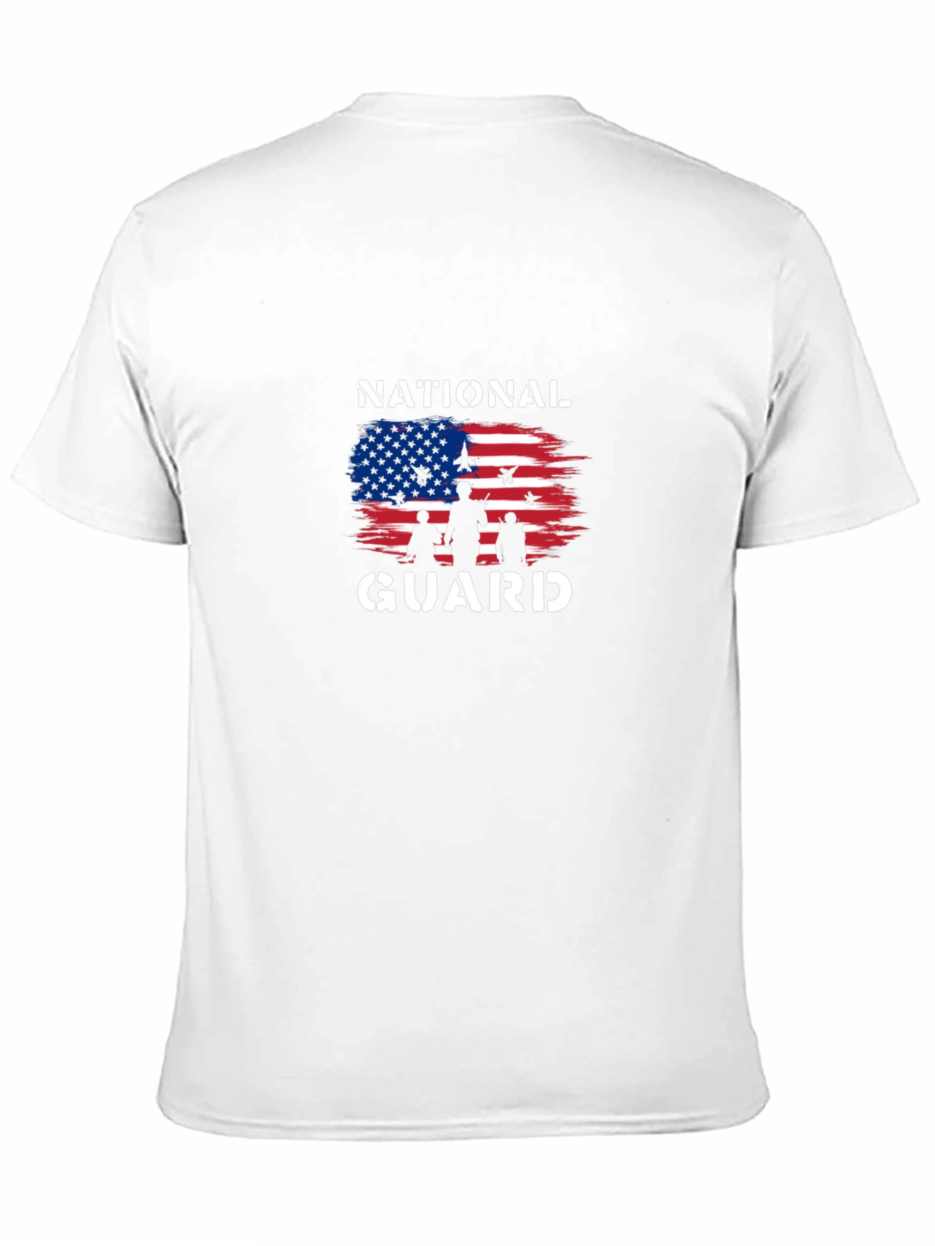 National Guard Graphic T-Shirt - Patriotic Design