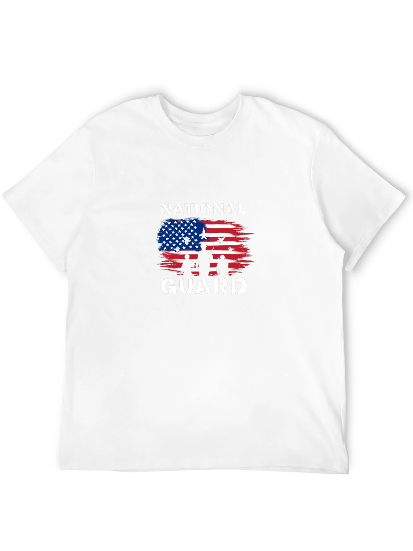 National Guard Graphic T-Shirt - Patriotic Design