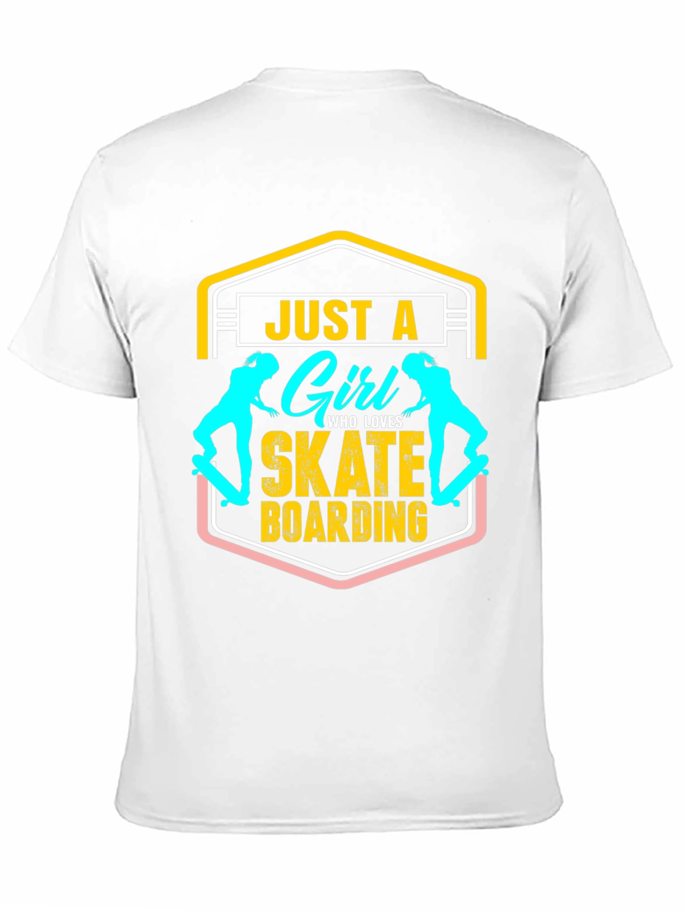 Just A Girl Who Loves Skateboarding T-Shirt