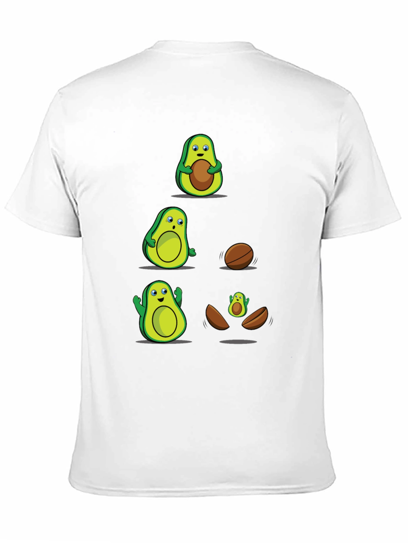 Funny Avocado Evolution T-Shirt