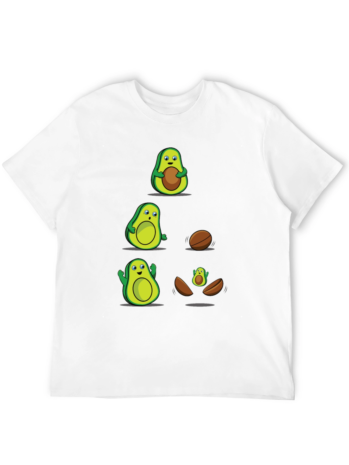 Funny Avocado Evolution T-Shirt