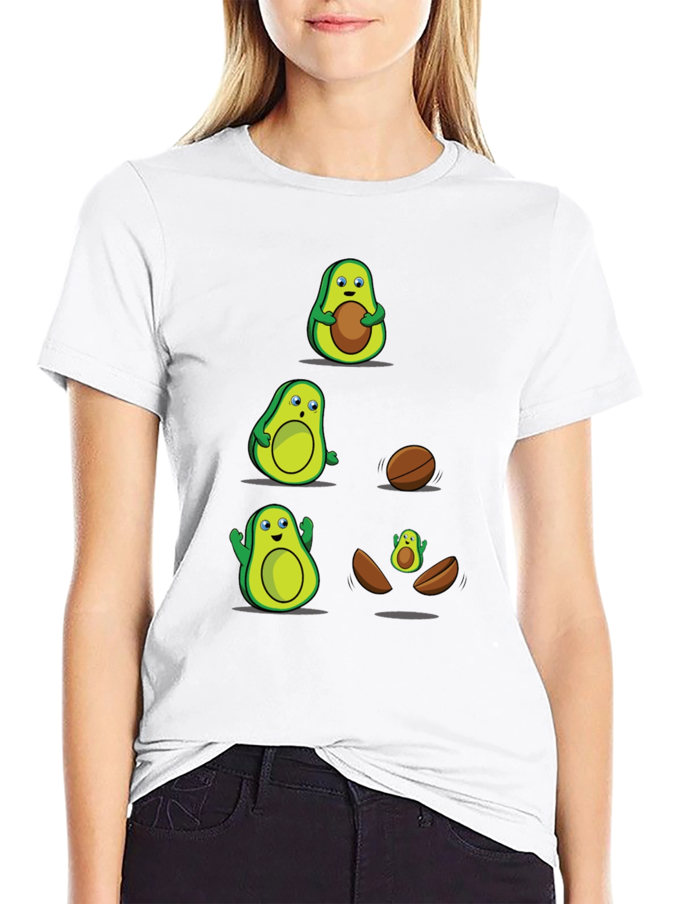 Funny Avocado Evolution T-Shirt