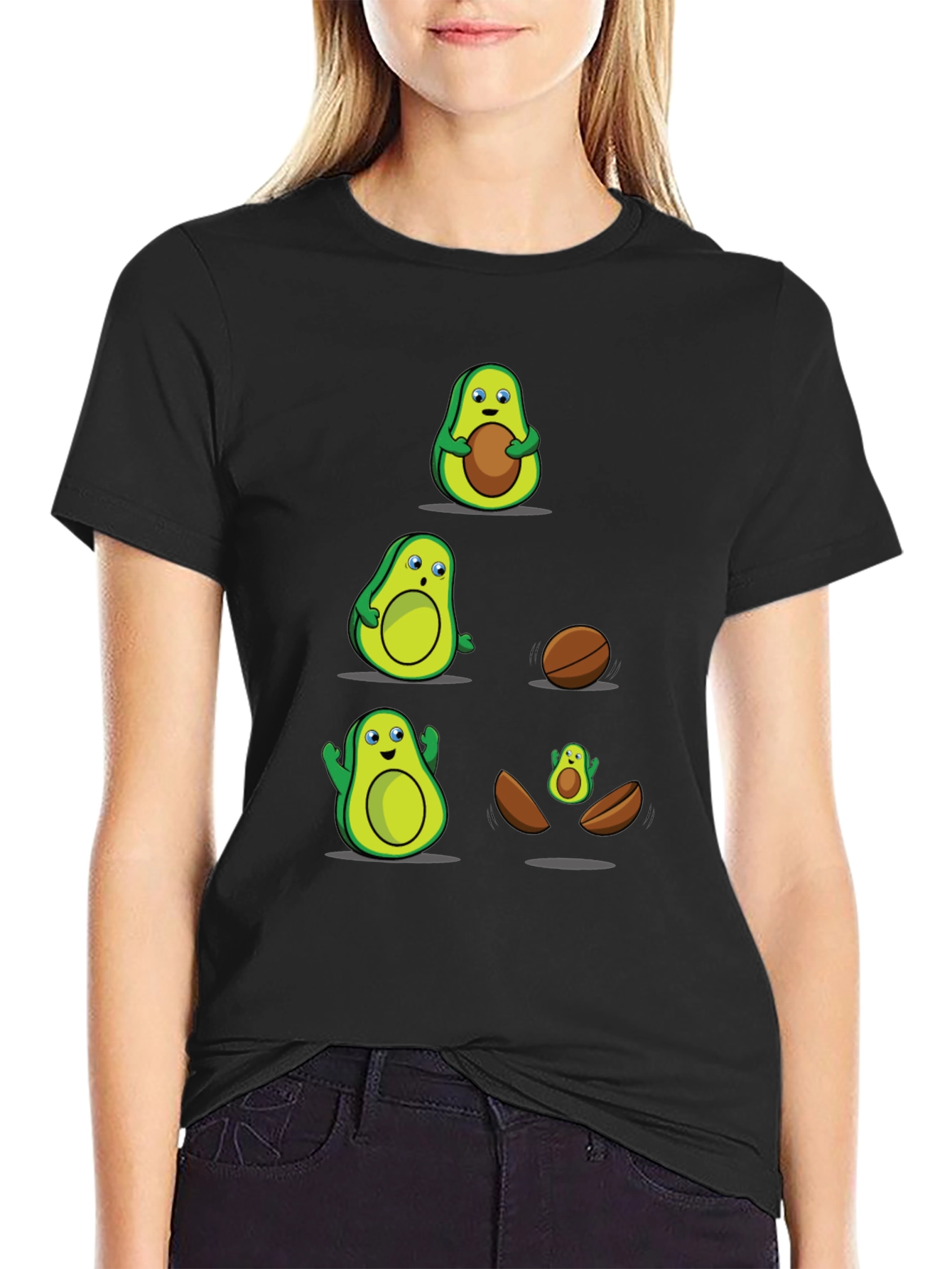 Funny Avocado Evolution T-Shirt