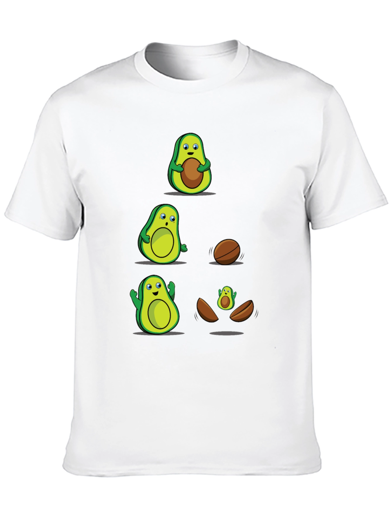 Funny Avocado Evolution T-Shirt