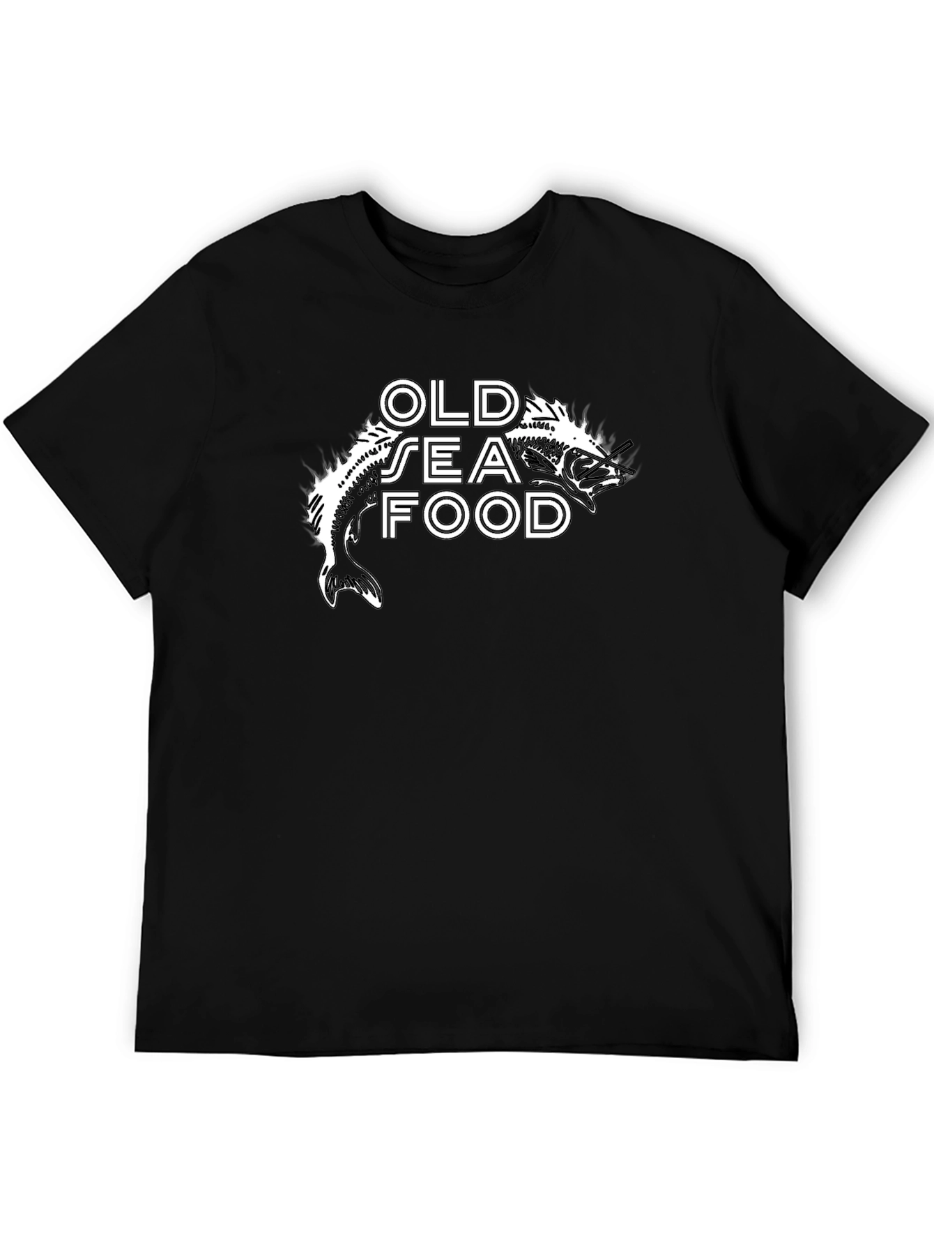 Old Sea Food T-Shirt - Graphic Print